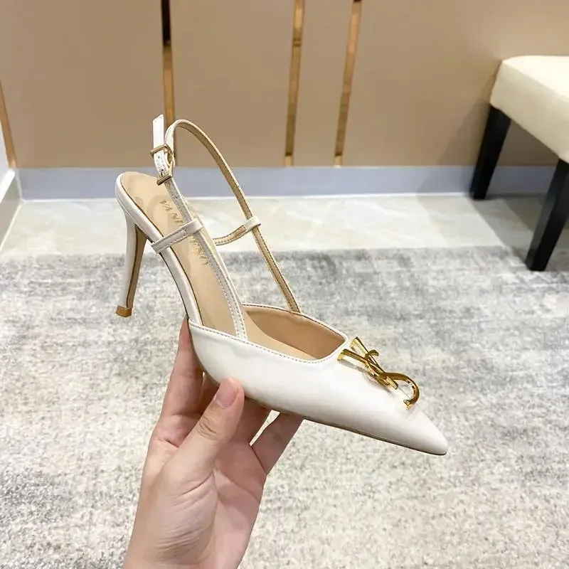 Satin Lace-Up Pumps Ballet Square Toe Stilettos Ankle Strap Designer Style High Heels for Women Black Champagne Pumps for Women