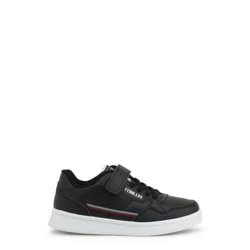 Shone Athletic Sneakers, Low Top Sport Shoes - Unisex / White / Black