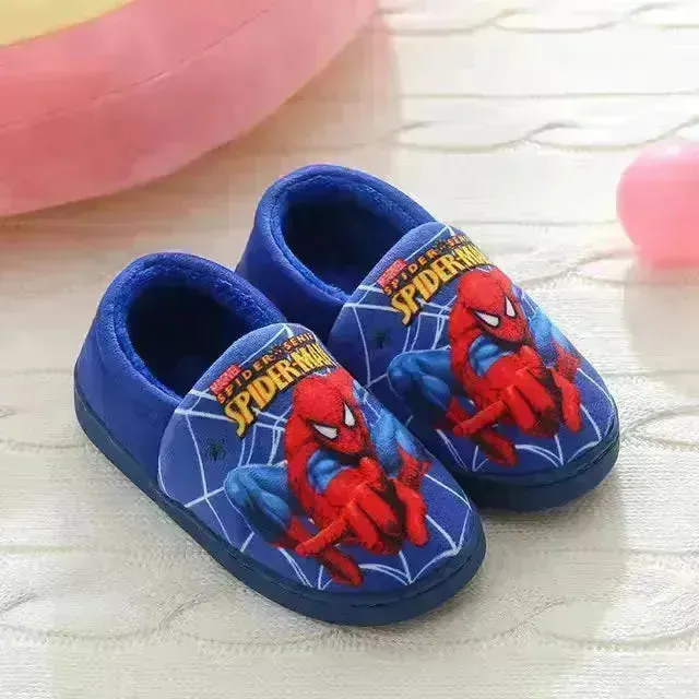 Spiderman Cartoon Comfy Slippers