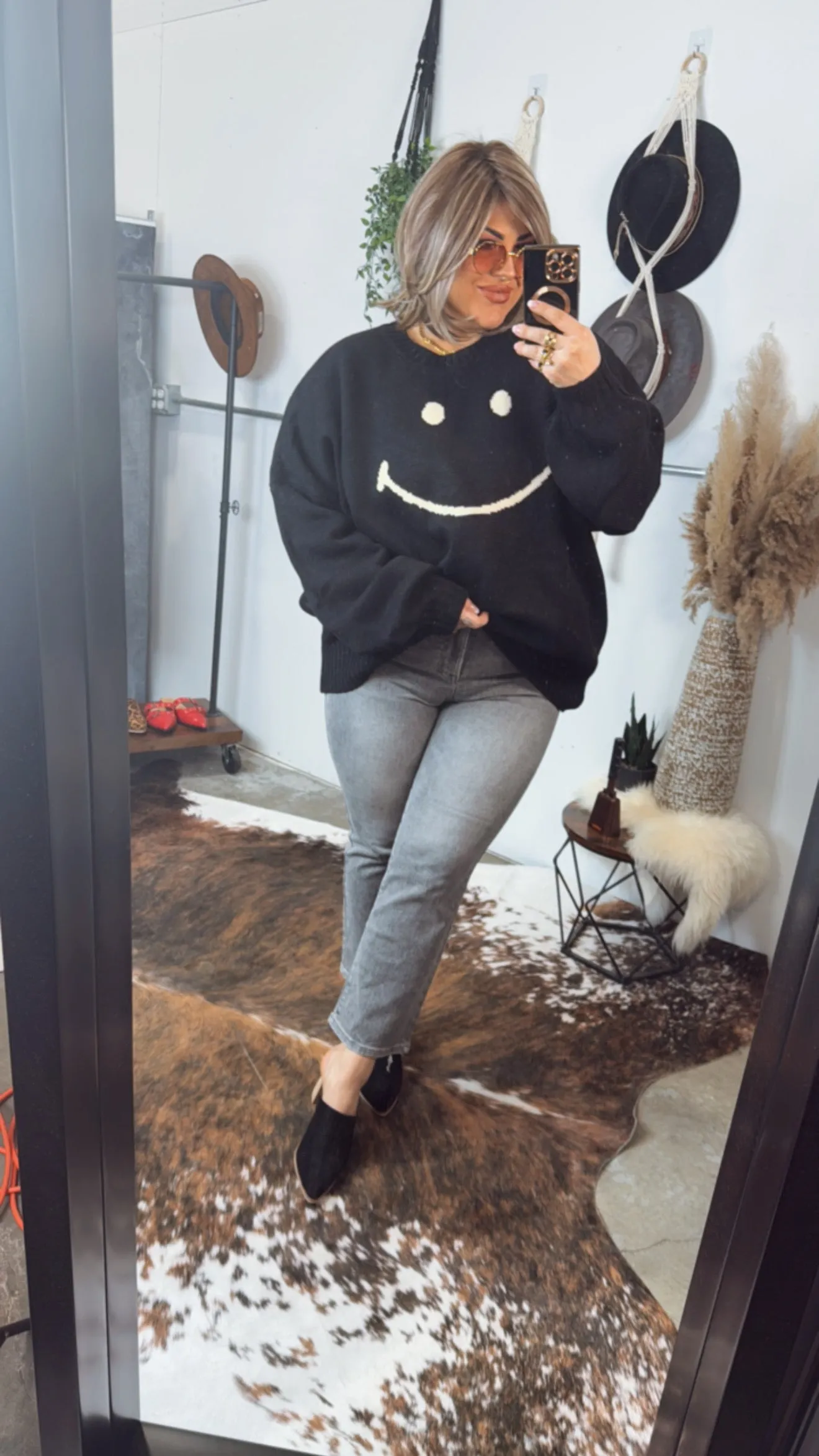 Suede Mule Heels - BLACK