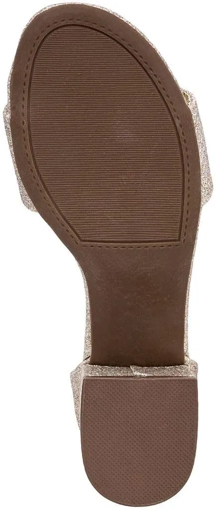 Sugar Women's Block Heel Sandals  Open Toe, Ankle Strap, Comfortable Dress Shoes for Weddings & Casual Wear