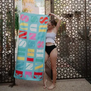 Sunshine Summer Quick Dry Towel