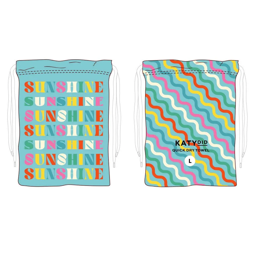 Sunshine Summer Quick Dry Towel