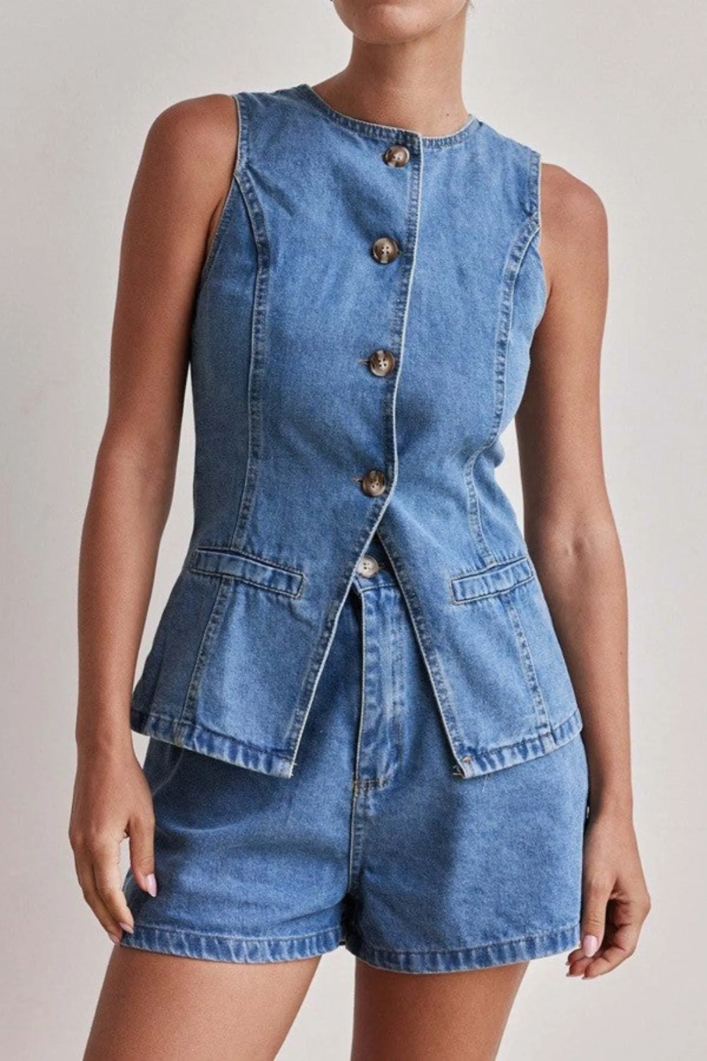 TATUM DENIM VEST