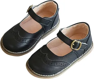 Toddler Girls Dress Shoes Mary Jane Ballet Flats Flower Girl Dress Shoes School Party Wedding Shoes
