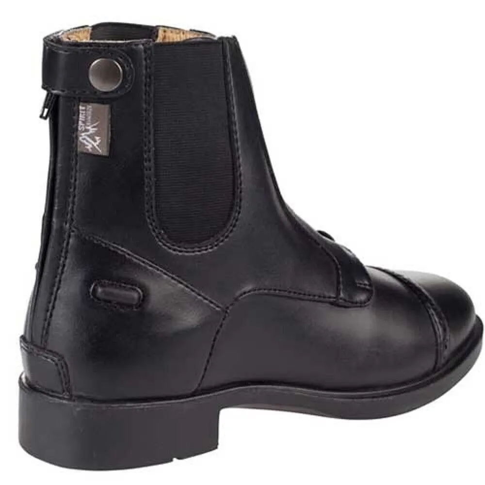 Youth / Women's Black 'Spirit' English Riding Boots